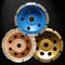 SGS / GB chấp thuận thiêu kết Brazed kim cương Turbo Cup Wheel đơn Row 105mm