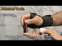 DỪNG Ngay Việc Đục Gạch! Bí Mật để LỖ HOÀN HẢO (Bộ Mũi Khoan Kim Cương Khô)