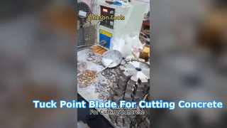 Lưỡi Turbo thiêu kết 160mm cao cấp để cắt bê tông chuyên nghiệp