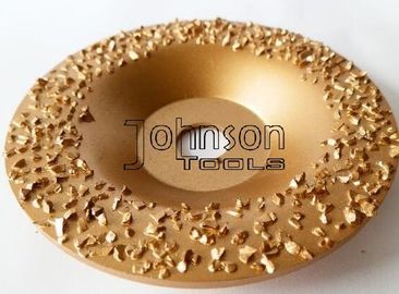 Vàng Buffing Tungsten Carbide mài đĩa cho thô cao su và vải