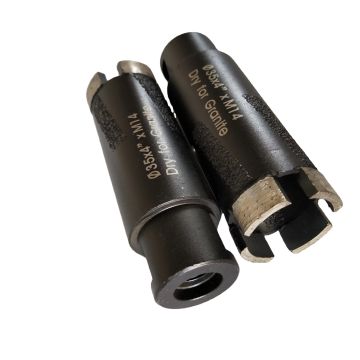 Mũi khoan kim cương khô khô OD OD 35mm với thanh hàn cho đá granite