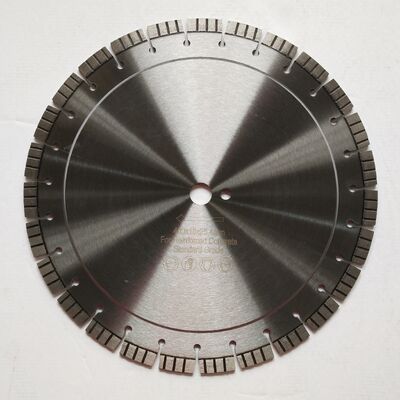 Lưỡi cưa bê tông kim cương bằng laser, Lưỡi cắt kim cương bằng tia laser với phân đoạn Turbo