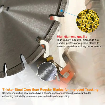 Laser hàn kim cương Loop Saw Blade cho cắt bê tông