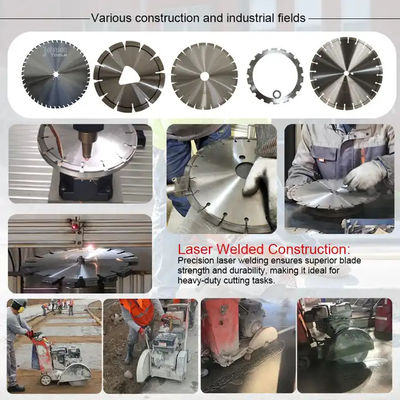 Laser hàn kim cương Loop Saw Blade cho cắt bê tông