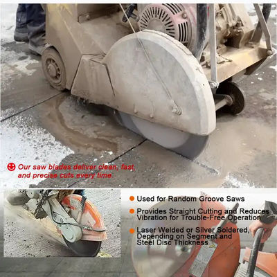 Laser hàn kim cương Loop Saw Blade cho cắt bê tông