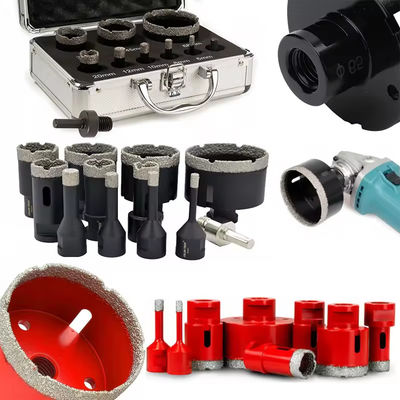 5-180mm Vacuum Brazed Diamond Crowns Core Drill Bit Hole Saw Diamond Hole Cutter cho gạch sứ đá cẩm thạch