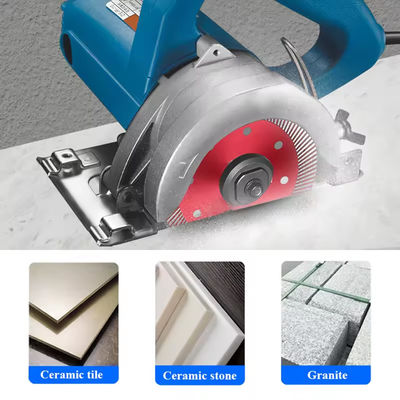 105/110/125 mm Thiết bị cắt đá granit gạch Đĩa cắt đá cẩm thạch đĩa nén nóng Sintered Turbo Wave Diamond Saw Blades