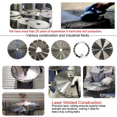 6 Inch Laser hàn Crack Chaser Tuck Point Kim cương V Groove cắt lưỡi để loại bỏ mốc bê tông
