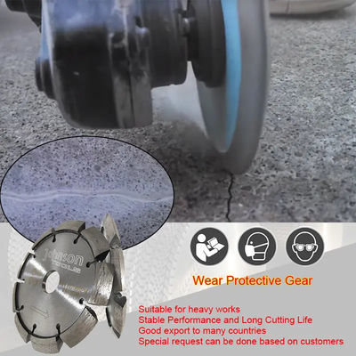 6 Inch Laser hàn Crack Chaser Tuck Point Kim cương V Groove cắt lưỡi để loại bỏ mốc bê tông