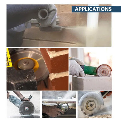 4-1/2 "Tuck Point Crack Chaser Grout Repair Diamond Saw Blade cho bê tông xanh, xây dựng, gạch, cắt đá