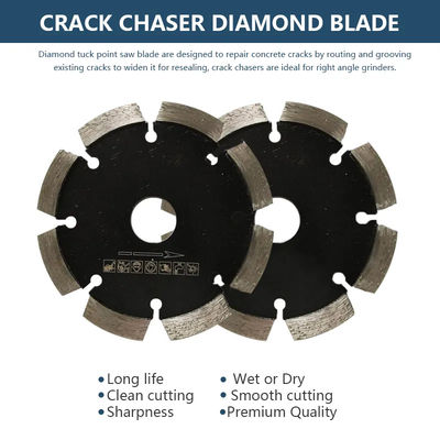 4-1/2 "Tuck Point Crack Chaser Grout Repair Diamond Saw Blade cho bê tông xanh, xây dựng, gạch, cắt đá