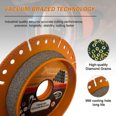 Vacuum Brazed Diamond Blade for Pipe 115mm Diamond Blade Pro Pipe Cutter Máy cắt ống