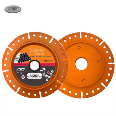 Vacuum Brazed Diamond Blade for Pipe 115mm Diamond Blade Pro Pipe Cutter Máy cắt ống