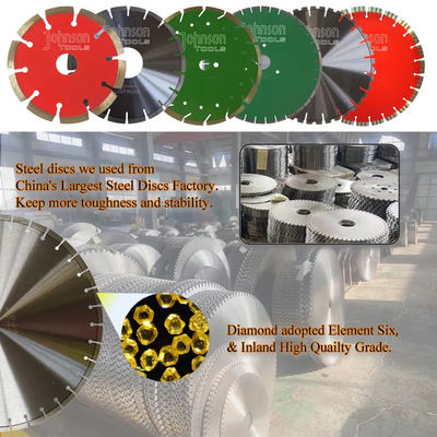 Lưỡi cưa kim cương 12 inch 300mm Laser hàn để cắt đá granit cứng