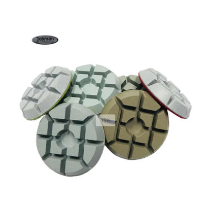 50 Grit 3 "Tấm chà nhám kim cương bê tông Granite loại bỏ vết xước
