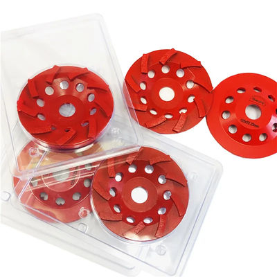 180mm Swirl kim cương trượt bánh xe cho đá / gạch / khối / bê tông, lỗ trung tâm với 22.23mm hoặc M14 hoặc 5/8 "-11