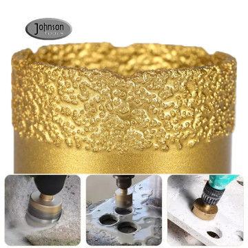 M14 4 cái 72MM Hỗn hợp Mũi khoan lõi sứ khô Không rung