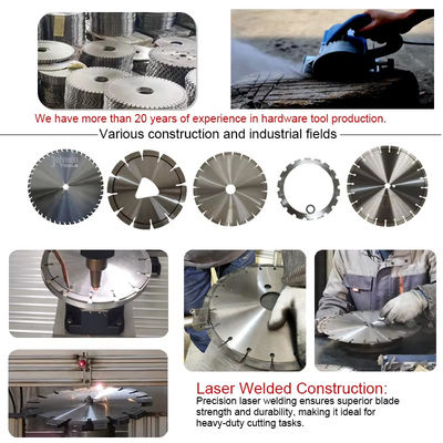Lưỡi cắt kim cương cắt nhanh đuổi theo đá granit cứng, lưỡi cưa chữ V