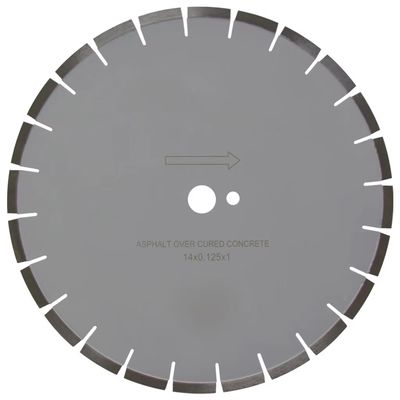 Lưỡi kim cương bê tông hàn bằng tia laser 10 "có lỗ lục giác