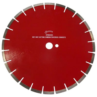 Lưỡi kim cương bê tông hàn bằng tia laser 10 "có lỗ lục giác