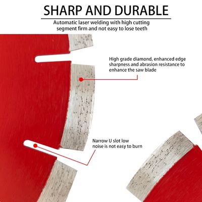 Lưỡi cưa bê tông có độ chính xác cao cho bê tông rãnh 180mm