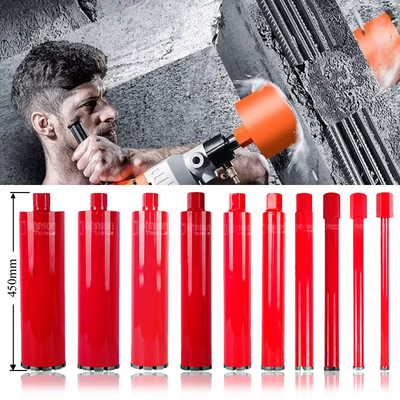 Công cụ khoan OD32-350mm Khối khoan hạt nhân kim cương bê tông cho xây dựng và bê tông