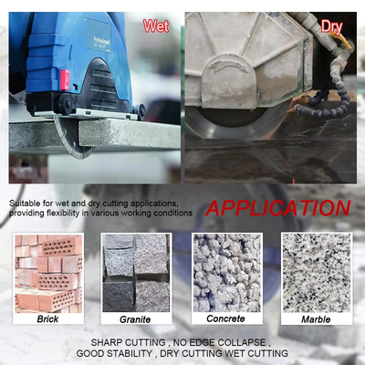 Đĩa cắt bê tông kim cương cắt ướt 900mm Lỗ 60mm