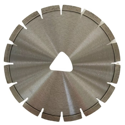 10 inch Soff cắt kim cương bê tông Saw Blades với Triangle lỗ bên trong