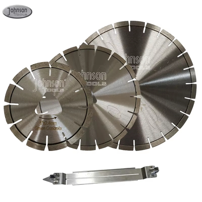 10 inch Soff cắt kim cương bê tông Saw Blades với Triangle lỗ bên trong