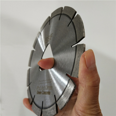 10 inch Soff cắt kim cương bê tông Saw Blades với Triangle lỗ bên trong