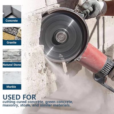 Lưỡi cưa cắt kim cương 180mm được hàn bằng laser để tạo rãnh