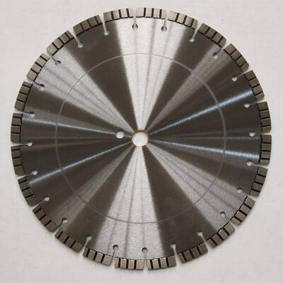 250mm đường kính kim cương lưỡi cưa bê tông / kim cương Turbo Saw Blades