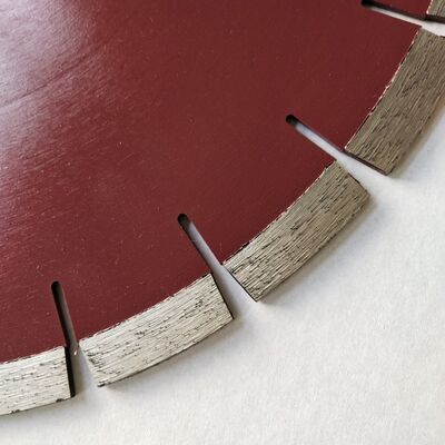 350mm Laser hàn Blade với lõi Im lặng Đối với Gạch Clay nung