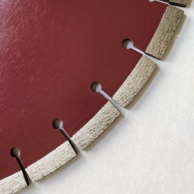 550mm Laser lưỡi cưa bê tông kim cương cho khô hoặc ướt cắt sàn bê tông