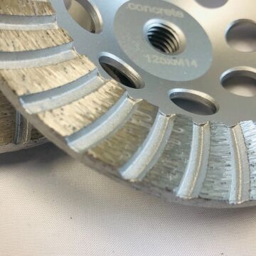 Đĩa mài bê tông Turbo 100-180mm Siêu nhẹ có Lõi Nhôm