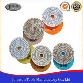 Trắng đánh bóng kim cương nhựa đánh bóng Pads, đá đánh bóng Pads 75mm - 180mm