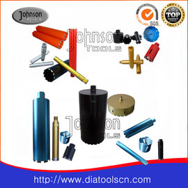 6.5-350mm kim cương lõi khoan bit với kim loại vật liệu trái phiếu Johnson công cụ