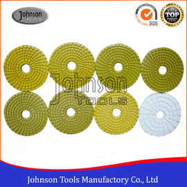 100mm kim cương ướt đánh bóng Pad / đánh bóng đĩa cho sản phẩm đá cẩm thạch Granite