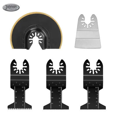 5 mảnh dao động công cụ Blades Kit cho gỗ với móng nhanh cắt gỗ cắt nước và cứng scraper