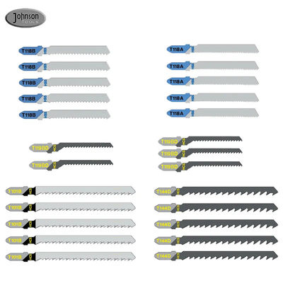 25 mảnh chuyên nghiệp Jigsaw Saw Blades cho Drywall Board gỗ và cắt kim loại