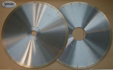 300 mét Kim Cương Cutter / 12 inch Bạc Brazed J Khe Cắm Kim Cương Tile Saw Blade cho Porcelian / Gốm