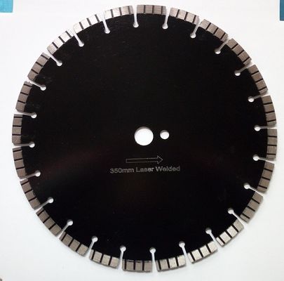 14 lưỡi cưa kim cương Laser với các phân đoạn Turbo, để cắt bê tông, độ dày 3,2mm