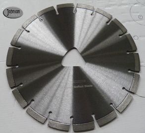 10 inch Soff cắt kim cương bê tông Saw Blades với Triangle lỗ bên trong