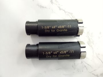 OD 35mm Đường kính mũi khoan kim cương khô với thanh hàn cho đá cứng