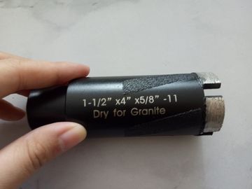 Mũi khoan kim cương khô khô OD OD 35mm với thanh hàn cho đá granite