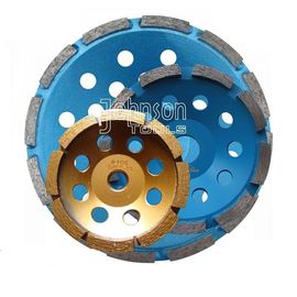 105-180mm Single Row Diamond bánh xe cốc đơn để mài đá và bê tông SGW