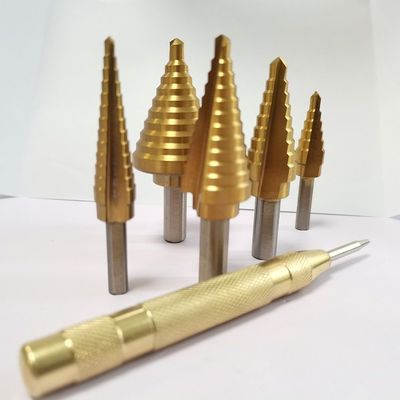 MultiStep Titanium tráng HSS4241 6 cái Trục Hex HSS Mũi khoan Chống rỉ
