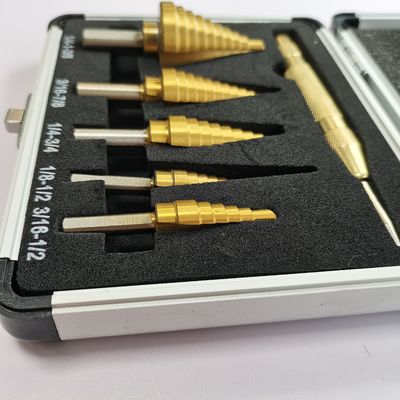 8 PCS HSS Titanium Nitride tráng thép tốc độ cao Bit