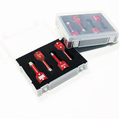 4 Gói 12mm Chân không lõi kim cương Bits M14 cho Ngói với hộp nhựa
