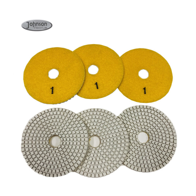 Tấm đánh bóng đá granite 100mm 3 bước, Tấm đánh bóng khô cho gốm